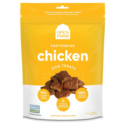 Open Farm Dehydrated Chicken Dog Treats 4.5oz