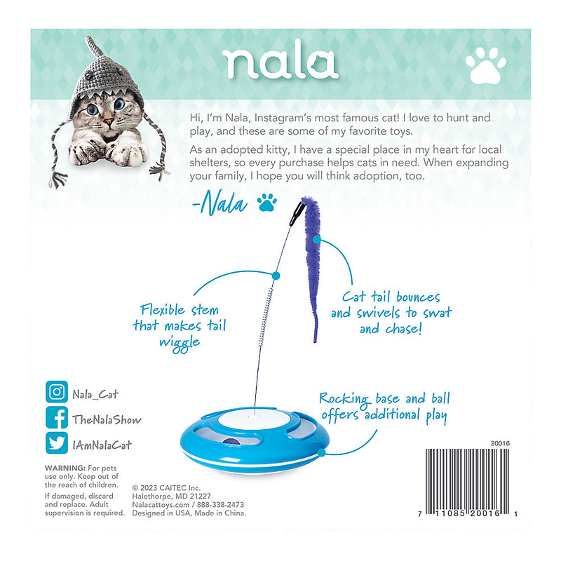 Nala Cat Tail Wiggler - Chase and Play Toy – Decker's Dog + Cat