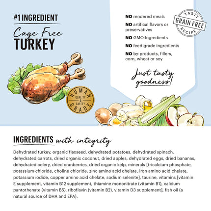 The Honest Kitchen: Grain Free Dehydrated Dog Food - Turkey Recipe