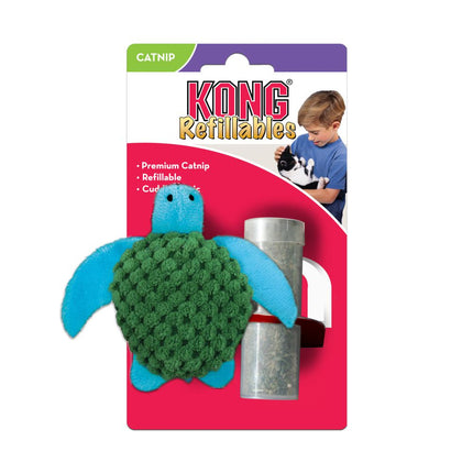 Kong Refillable's Turtle Catnip Toy