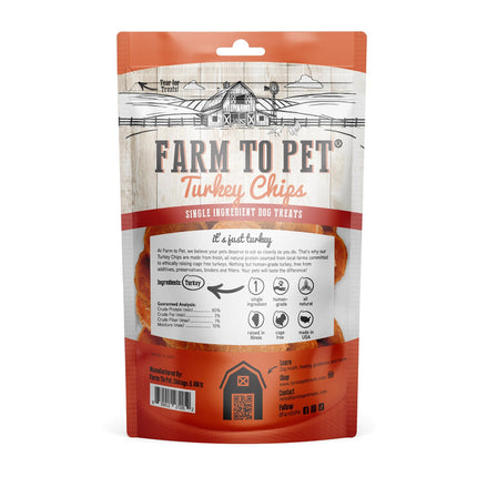 Farm to Pet Turkey Chips